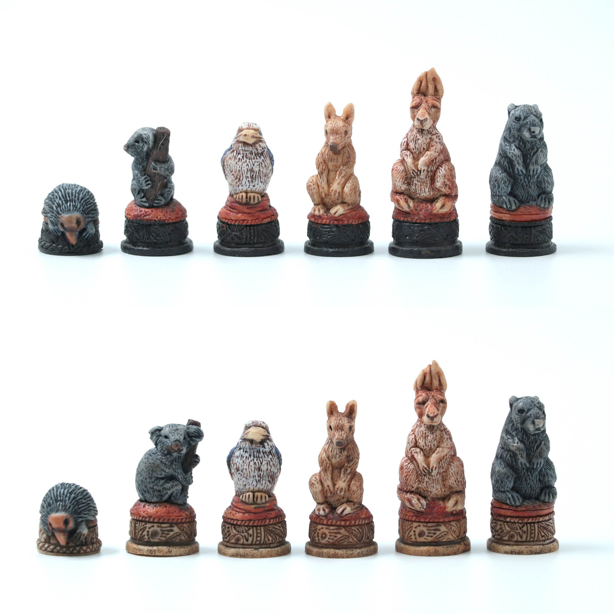 Mini Australian Animal Chess Set
